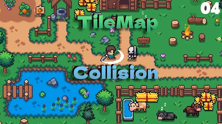 how to create tilemap collisions | Godot RPG #04