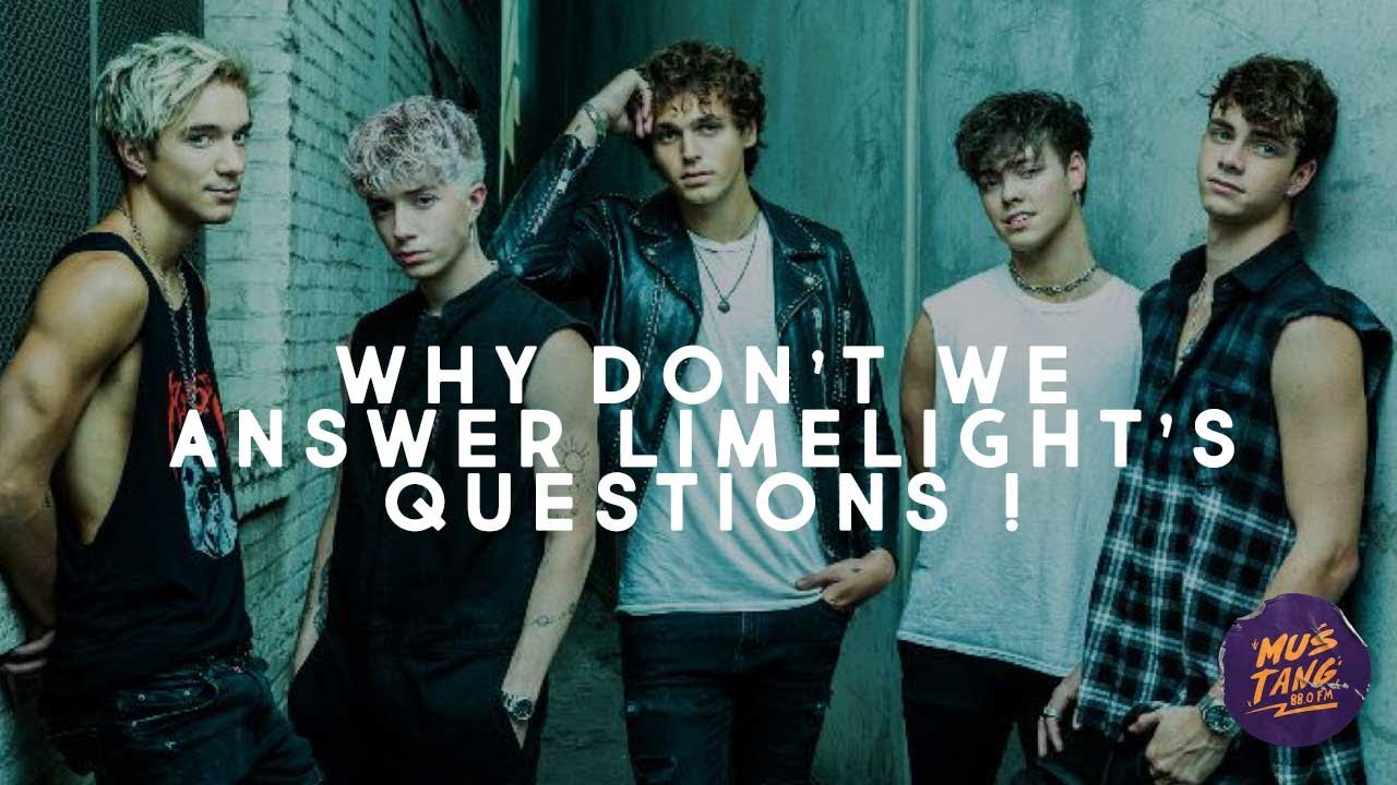 Limelight Tanya Langsung Ke Why Don't We ! #mustangpodcast - YouTube