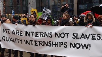 Unpaid interns: exploited and fed-up