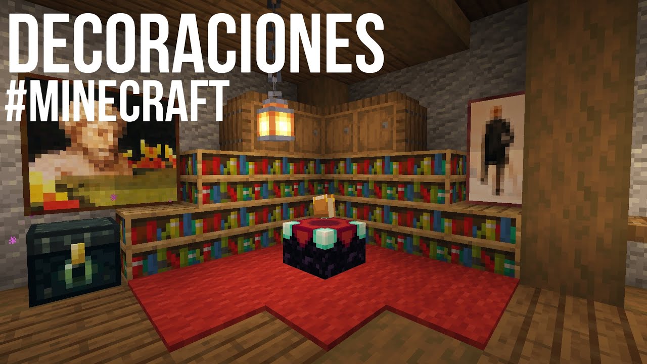 7 Decoraciones para tu casa de minecraft YouTube