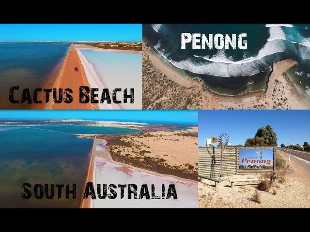 Aerial shots - Cactus Beach & Penong - South Australia - YouTube