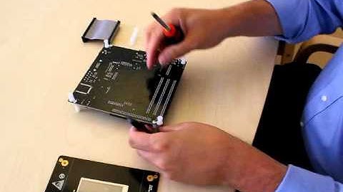 Embedded Artists LCD Board Mounting Instructions