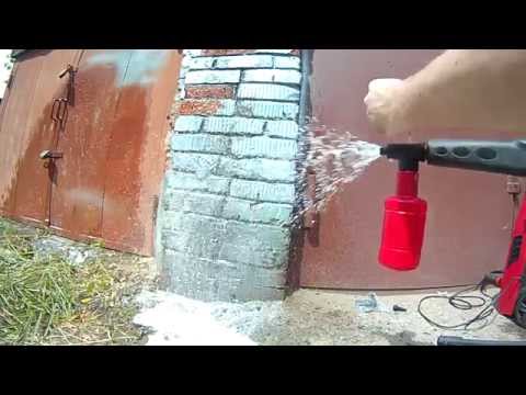 Переделанная насадка для шампуня от мойки Elitech (Upgraded foam nozzle of Elitech minisink) Переделанная насадка для шампуня от мойки Elitech (Upgraded foam nozzle of Elitech minisink)