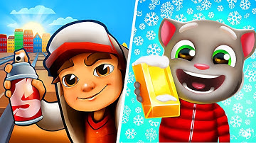 Subway Surfers VS Talking Tom Gold Run, Gameplay Adventure Subway Surfers, Subway Surfers Real Game