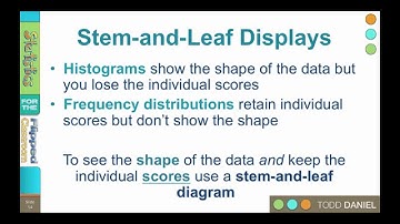 4-10 Stem & Leaf Displays