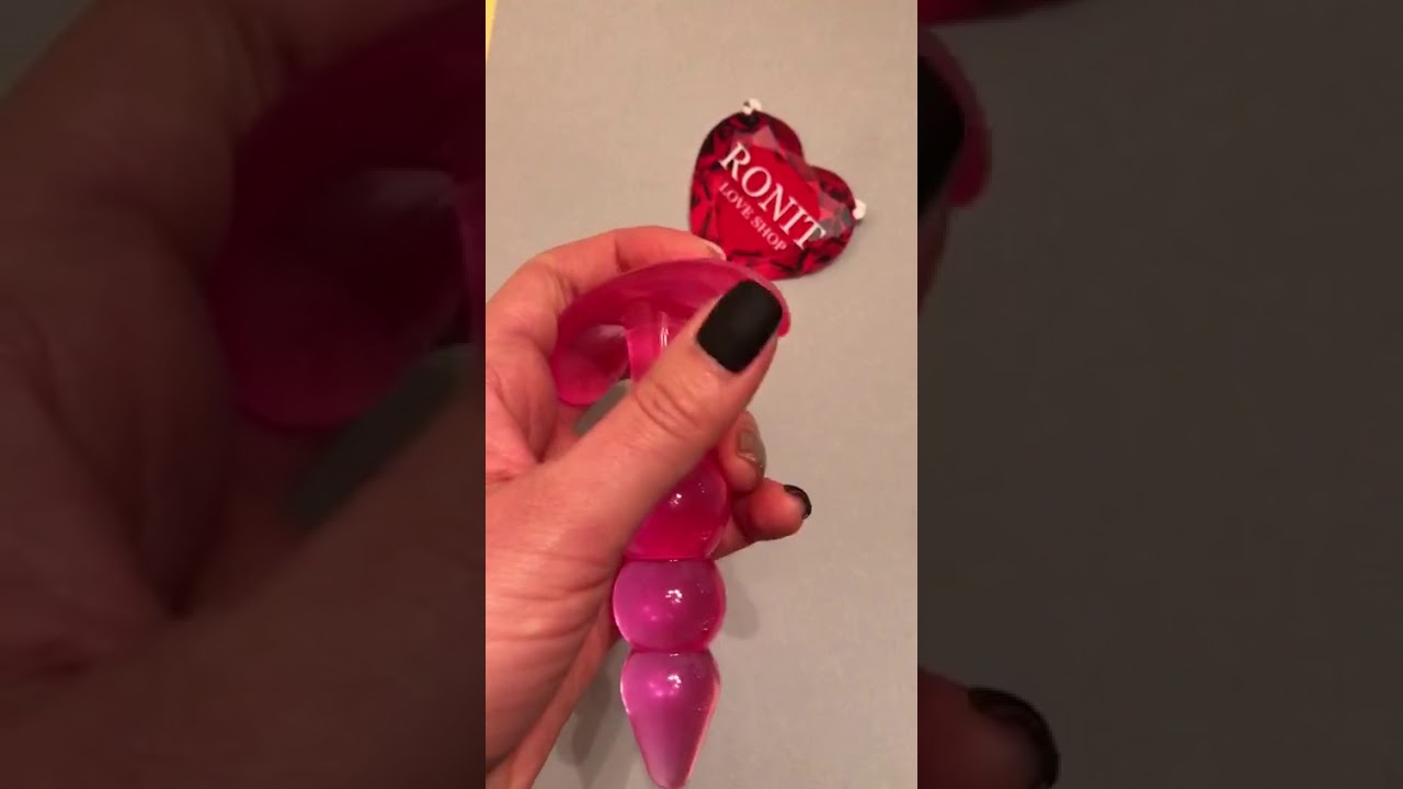 Анальная пробка из силикона