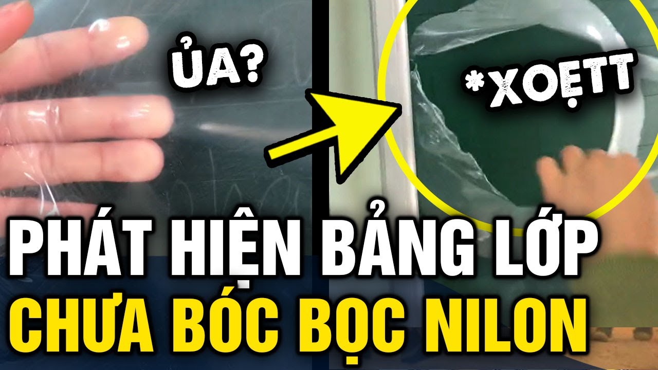 Dùng bảng mới MỘT THỜI GIAN, cả lớp mới ngỡ ngàng phát hiện CHƯA BÓC NILON | Tin 3 Phút