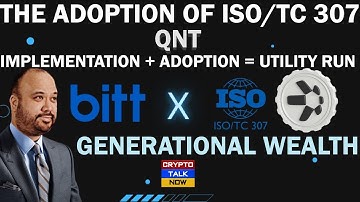 🚨QUANT QNT - SCALE OF ADOPTION - ISO TC/307 EXPLAINED 🔥🔥🔥 #QNT #ISOTC307 #ISO20022