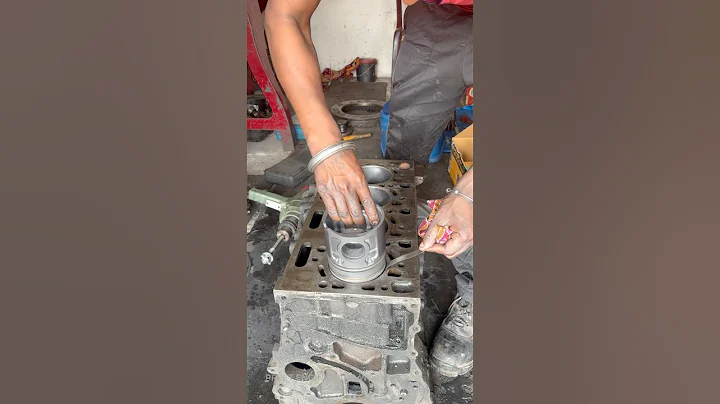 How to JCB piston clearance check #shortsfeed #repair #rust #machine #car #automobile #engine #Valve