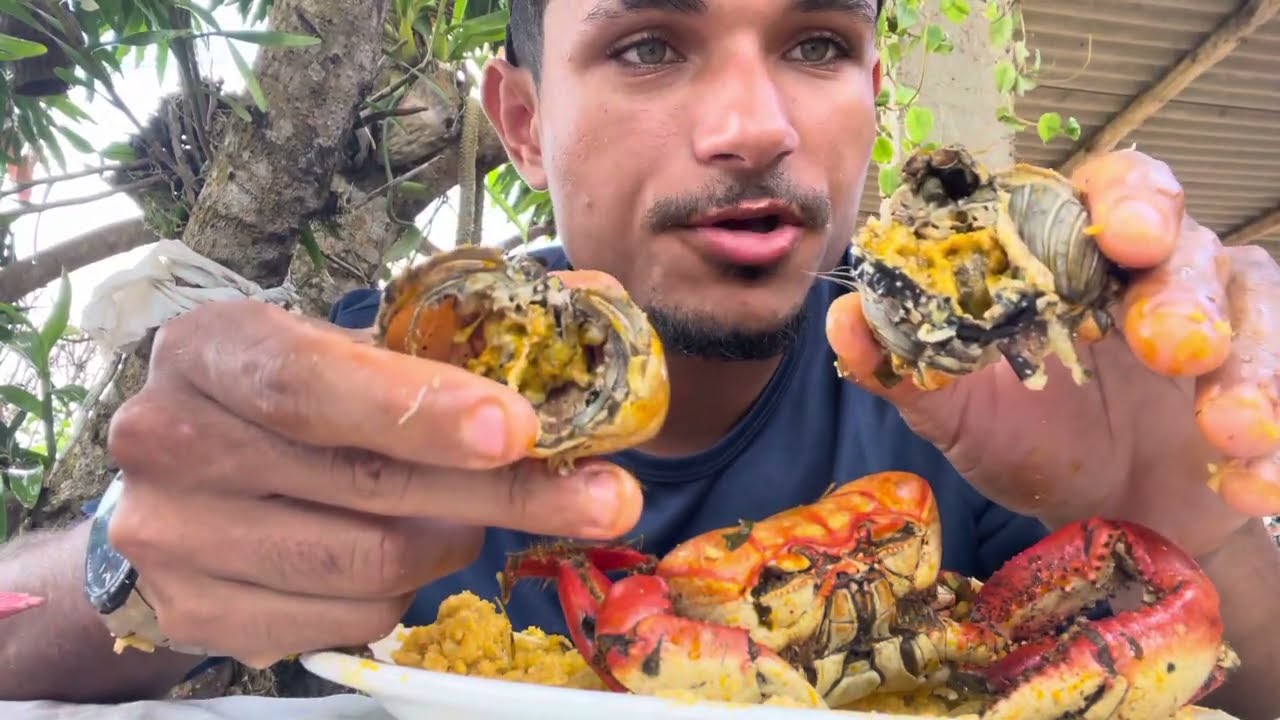 O MELHOR CARANGUEJO QUE JA COMI / OLHA O QUE ELA FEZ PRA MIN / COMI 15?