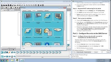 10.2.2.7 Packet Tracer - DNS and DHCP #ProdiTIUMB