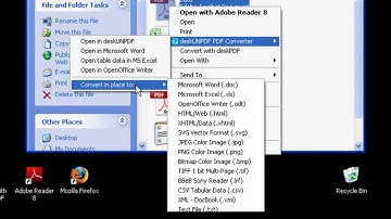 How to Convert PDF to Word, PDF to Excel, PDF to HTML, & Edit PDF files with deskUNPDF