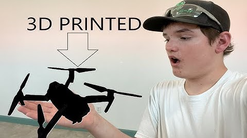 First flight on the 7, fully 3d printed drone