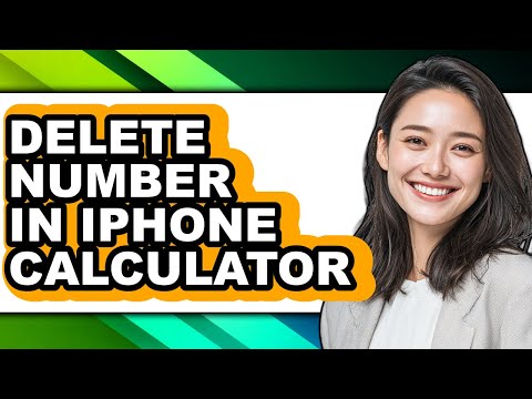 How to Delete Number in Iphone Calculator - Step by Step