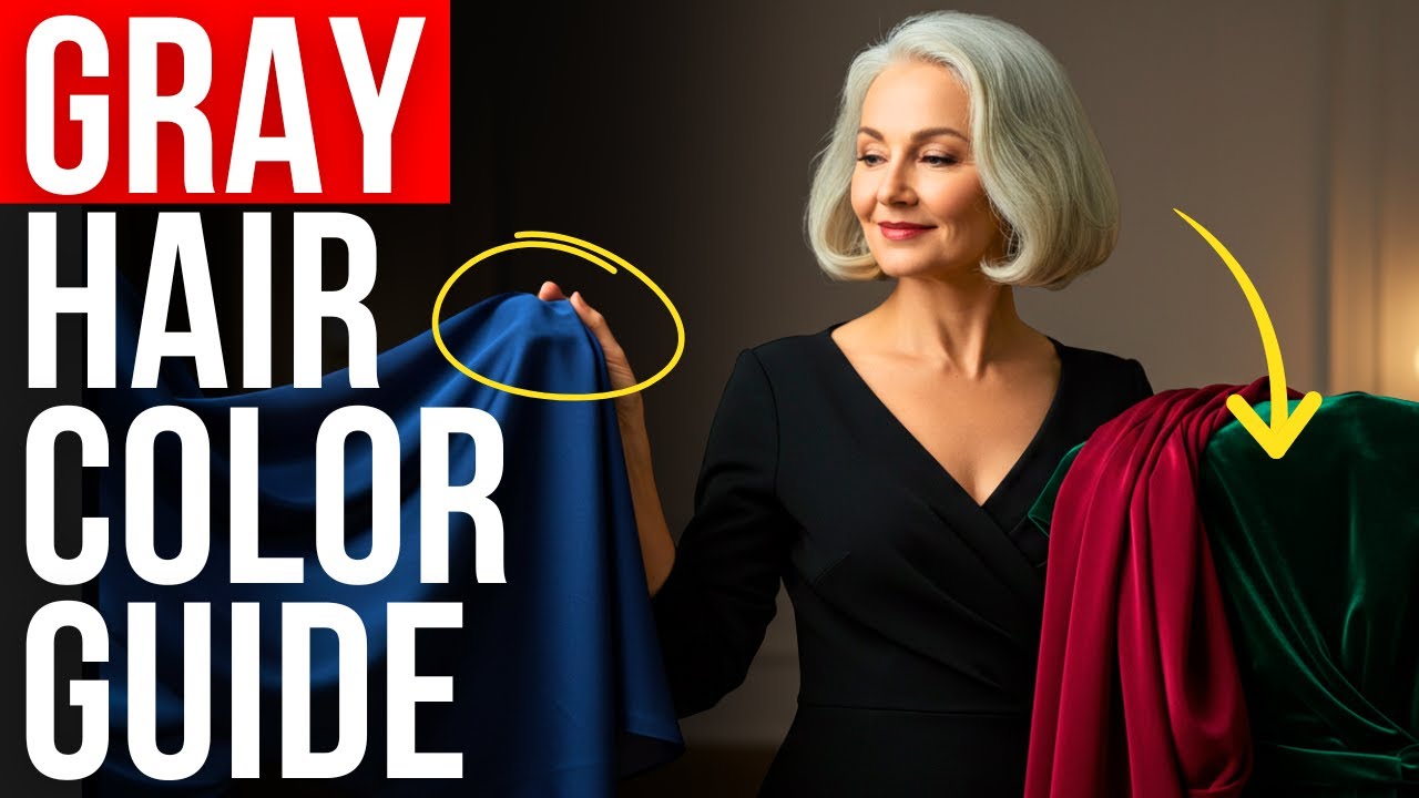 The Most Flattering Colors to Wear With Gray Hair