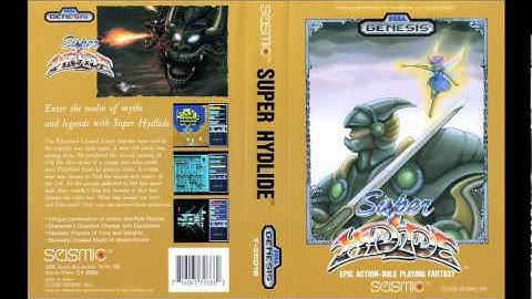 Super Hydlide - Dragon!! - Sega Genesis / Mega Drive