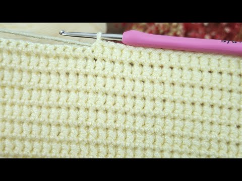 different technique ** sequential crochet pattern ... easy crochet blanket pattern #crochet #knit