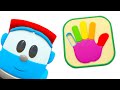 The Finger Family song. Nursery rhymes &amp; songs for children. Daddy Finger song for kids with Leo!