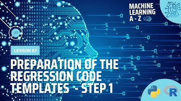 Learn Machine Learning | Preparation of the Regression Code Templates in Python - Step 1