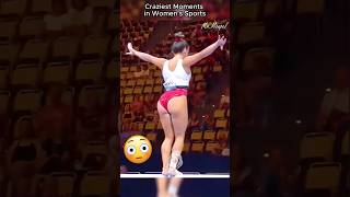 😱😂 Craziest Moments In Women's Sports #Shorts