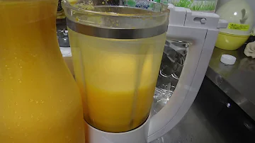 Como é que faz o suco em pó?
