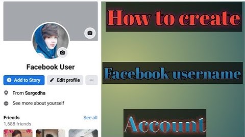 how to create facbook username name account Facebook Stylsh name id make facbook username a account