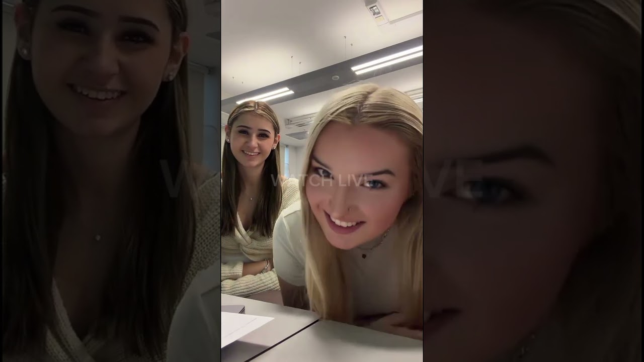 Обычная рутина 🤩две девушки в кампусе