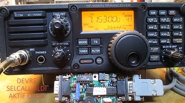 HF Selcall seçmeli çagrı.