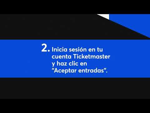 Ticket Transfer: cómo aceptar una transferencia de entradas