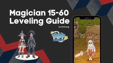 (Flyff Universe) Magician Lvl15-60 Leveling Guide [ENG]