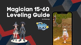 (Flyff Universe) Magician Lvl15-60 Leveling Guide [ENG]