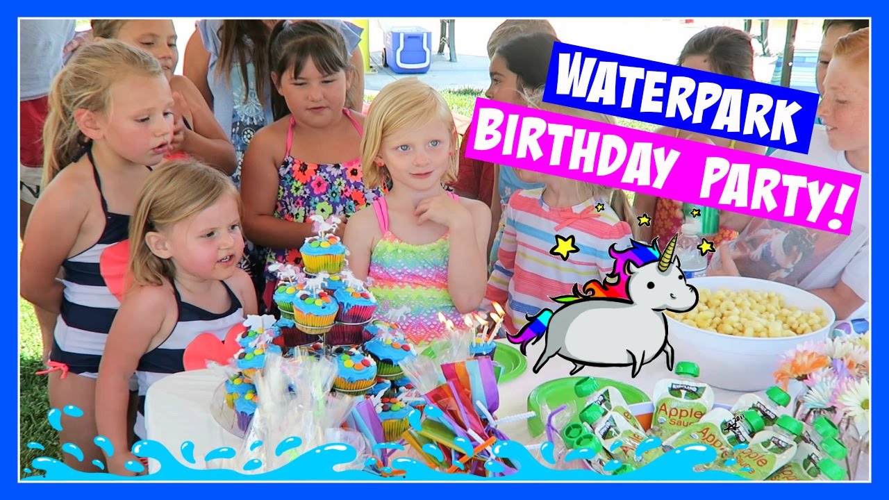 FUN WATERPARK PLAYGROUND BIRTHDAY PARTY! | THE WEISS LIFE - YouTube