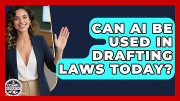 Can AI Be Used in Drafting Laws Today? - Inside the Legislative Branch