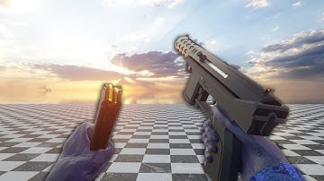 Tec 9 Animations Showcase | Blender & Unity