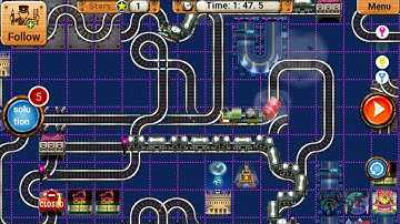 Rail Maze 2 Addictive Gameplay - Train Puzzle Game - Android Gameplay #2068