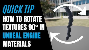 Quick Tip - How to Rotate Textures 90° in Unreal Engine Materials with Stan Petruk
