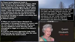 Joan Lake: Passing Of Queen Elizabeth II