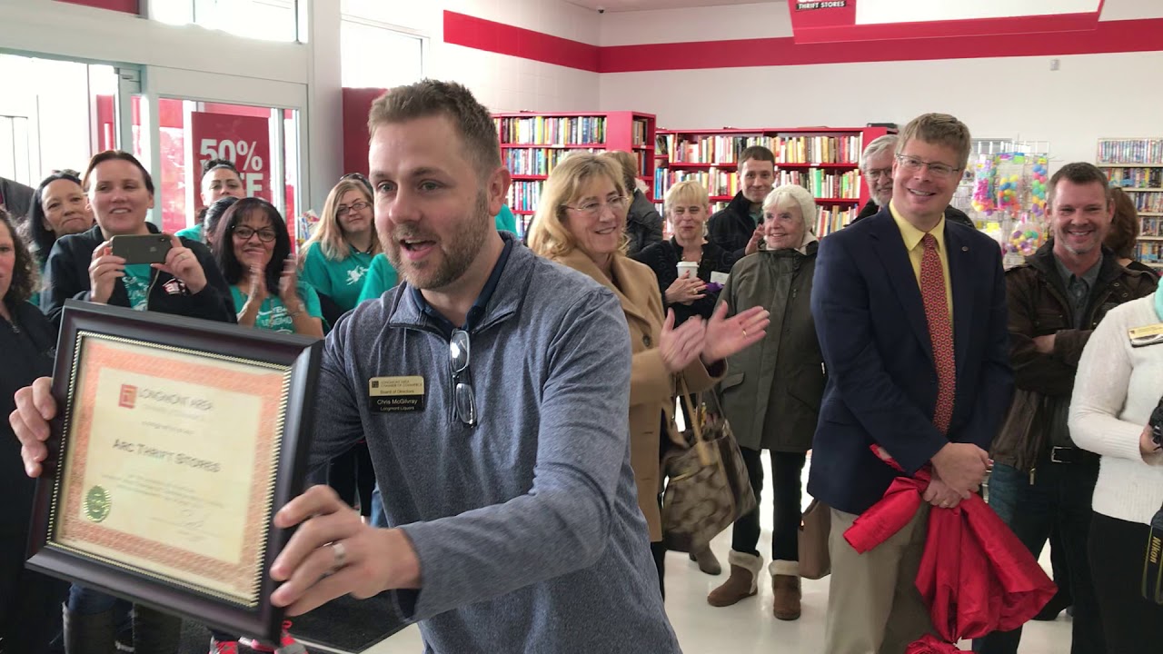 Ribbon Cutting Arc Thrift Store YouTube