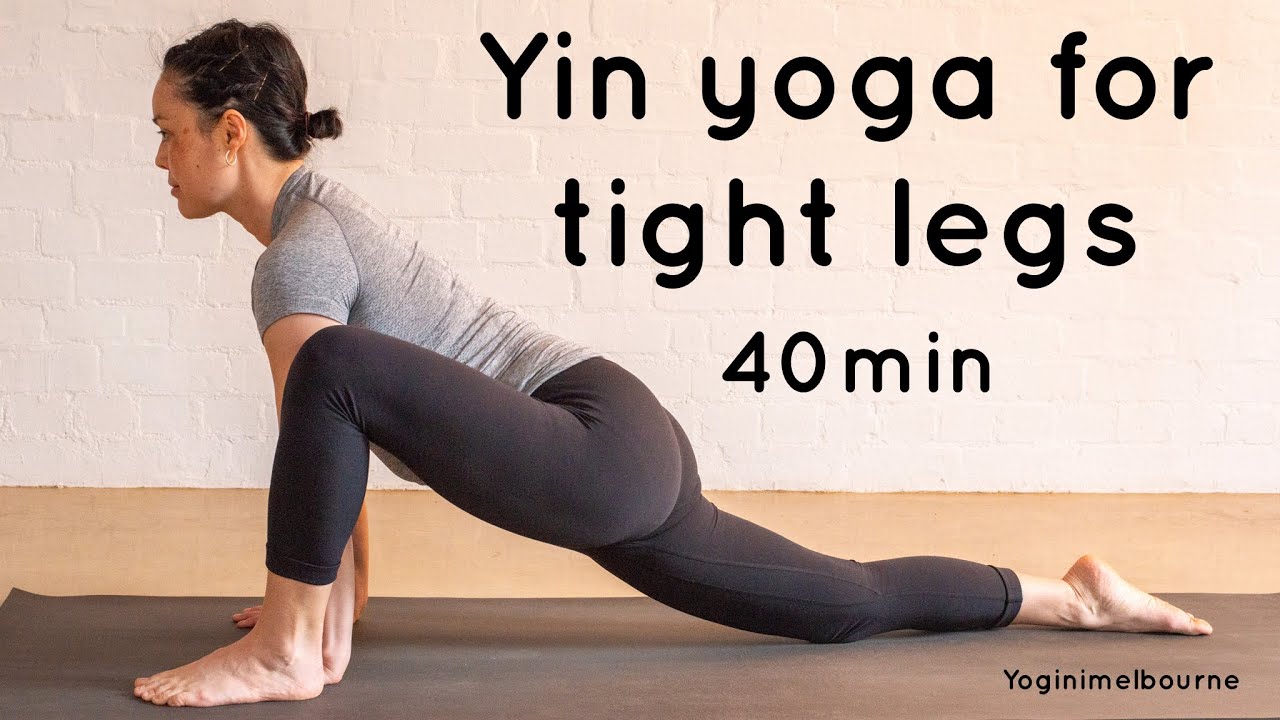 Yin Yoga for Knee Pain - Deep Stretches for Knee Pain Relief - YouTube