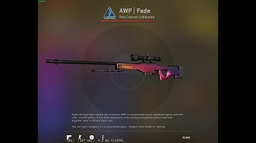 CS:GO Factory New AWP | Fade drop (first time) (cops called) (18+)