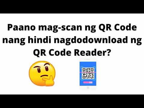 Video: Paano ako mag-scan ng QR code gamit ang messenger?
