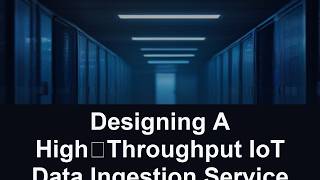 Designing A High‑Throughput IoT Data Ingestion Service
