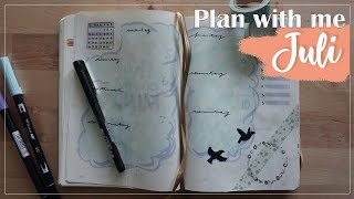 Plan with me l Bullet Journal Set Up Juli