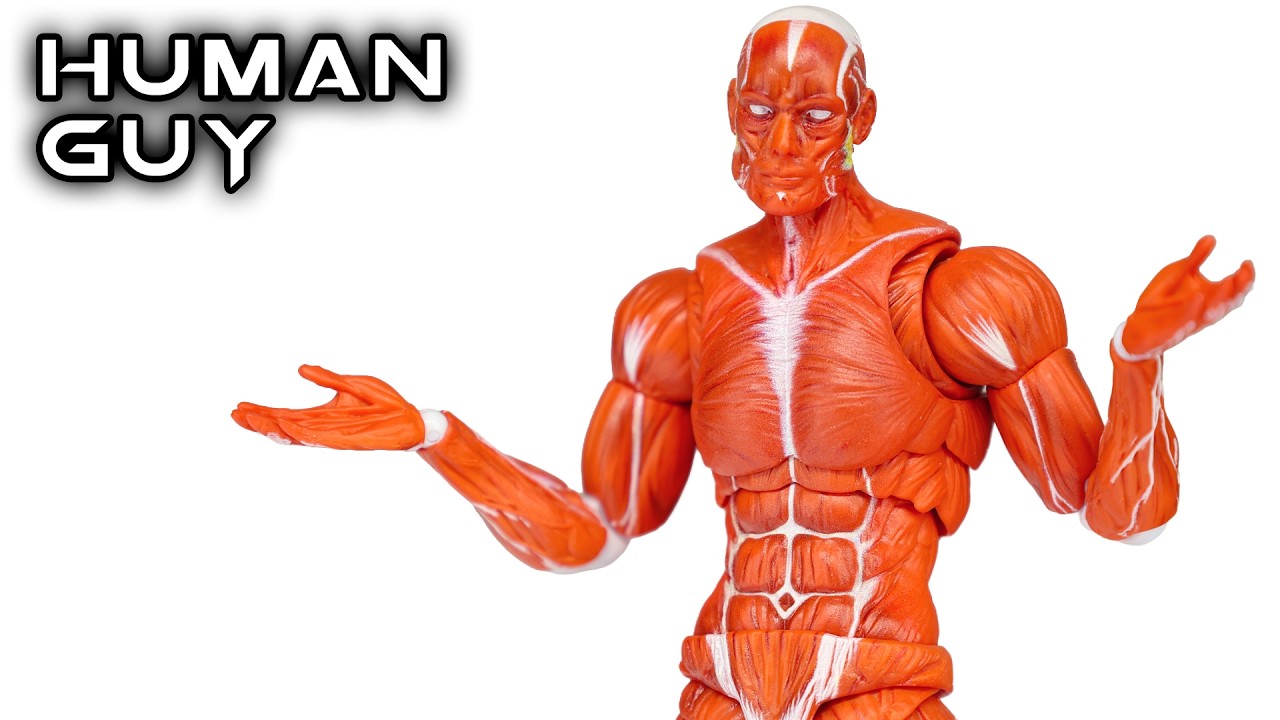 Play&Time Production Co. HUMAN MUSCLE MAN (Red Ver.) 1/12 Action