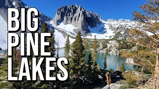 Backpacking Fishing Adventure at Big Pine Lakes | Exploring An Eastern Sierra Gem | 4K