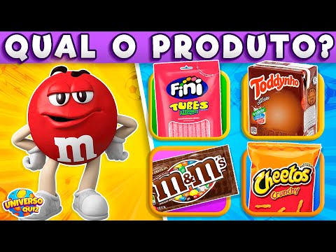 Adivinhe os PRODUTOS pelo MASCOTE | Quais os Produtos e Marcas dos Mascotes?