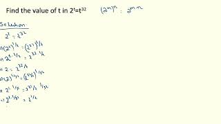 Math Olympiad Level! 🔥 2^t = t^32 — Most Students Fail This! Profile
