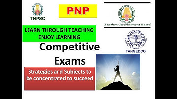 TNEB TRB TNPSC exams passing tips