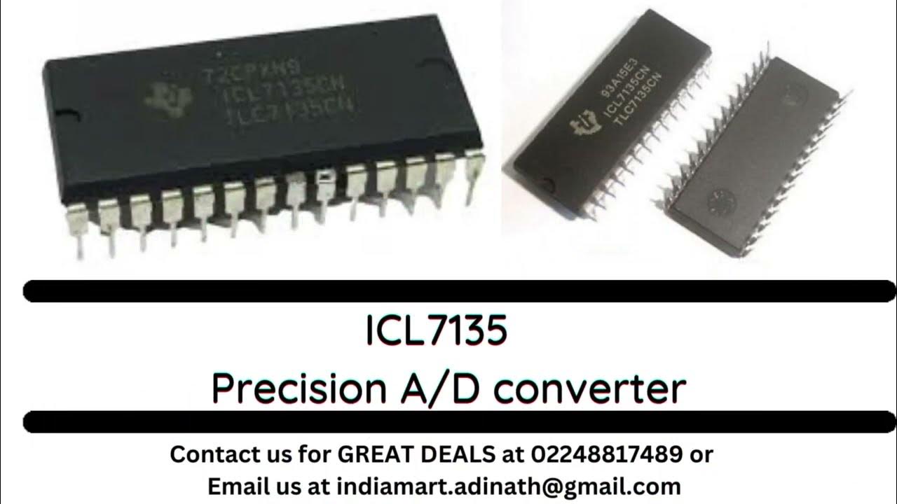 ICL7135 Precision Analog Digital Converter YouTube