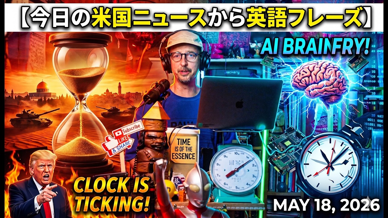 【緊迫の期限】トランプが突きつけた「残された時間」の罠。謎の「AI脳内崩壊」トレンドと、ウイルス禍でもクルーズ船予約30%増の異常事態 America Today 20260518